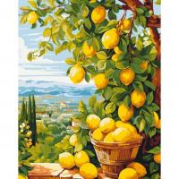 Картина за номерами Лимонне дерево 40*50 см Origami LW3490