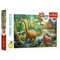 Пазли Динозаври, 60 елементів Trefl 17319
