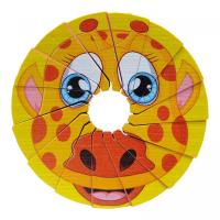 Іграшка-запускалка Мега фризбі. Жирафик MIC DZ553