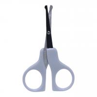 Дитячі манікюрні ножиці білі Mumlove №0715