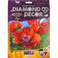 Набір для творчості Diamond Decor: Маки Dankotoys DD-01-04