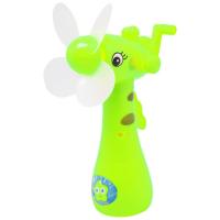 Ручний вентилятор Жирафа 18 см (салатовий) MIC T19
