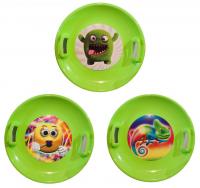 Санки-Льодянка SNOW PLATE (салатовий) 60см MARMAT 6111