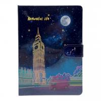 Блокнот у лінійку Біг Бен, тверда обкладинка, магнітна застібка MIC D34717