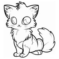 Розпис по полотну Котик Riviera Blanca КА-012