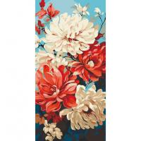 Картина по номерах Жоржини 40х80 см Art Craft 13070-AC