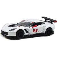 Машинка металева Chevrolet Corvette C7 2016, білий Kinsmart KT5457W