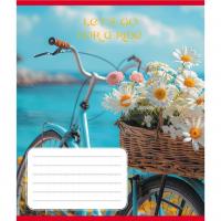 Зошит загальний "Велосипед" 096-630091K-1 в клітинку, 96 аркушів