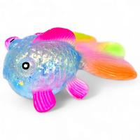 Антистрес жуйка-тягучка Рибка 10 см (блакитна) MIC MS-24--8-1017