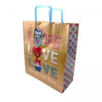 Пакет паперовий з ручками бурий 32х15х38 Bourgeois 323815-33