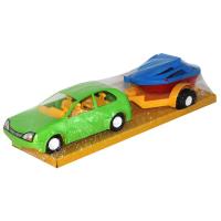 Автомобіль з причепом зелений Wader 39002