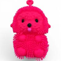 Іграшка-світяшка Собачка (9 см) малинова MIC KA-23-1798