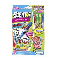 Ароматний набір для творчості - Весела подорож (завдання, маркери, наклейки) Scentos 43866