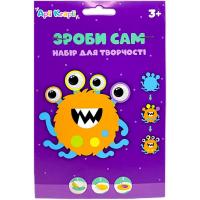 Набір для творчості Зроби сам: Монстрик (з фоамірану) Аплі Краплі ЗС-04