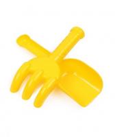 Набір Лопатка та граблі, маленький (жовтий) Технок 2865