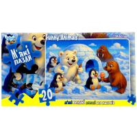 МʼЯКІ ПАЗЛИ 20 ЕЛЕМЕНТІВ (АРКТИЧНІ ДРУЗІ) Dankotoys S20-10-01,02,03,04...16