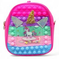 Сумочка POP IT. Єдиноріжка, (Малинова) MIC C56712