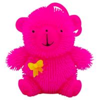 СИЛІКОНОВИЙ ВЕДМЕДИК, СВІТИТЬСЯ 9 см. (РОЖЕВИЙ) MIC KA-23-71
