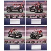 Зошит кольоровий 12 аркушів, клітинка (20 штук в упаковці) Мрії Збуваються 3525