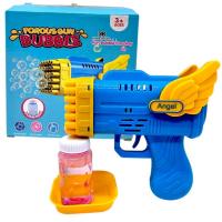 Пістолет з мильними бульбашками, крила Angel, синьо-жовтий MIC BIGBB028