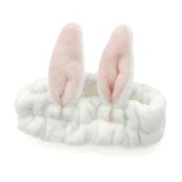 Плюшева пов'язка Зайка (білий) МІС BA1053