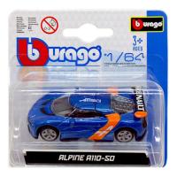 Машинка металева (колекційна) Alpine a110-50, синій Bburago 18-59000