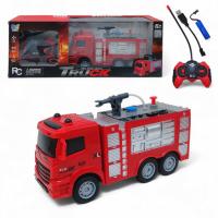 Машинка на радіокеруванні Пожежна стріляє водою Da Hua Toys DH666-8E