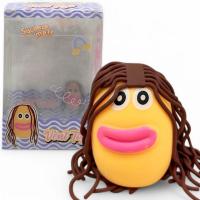 Антистрес піна Губастий волосатик (коричневе волосся) MIC MS24-12-310