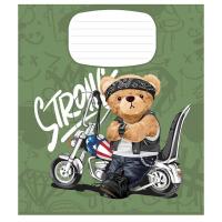 Зошит учнівський "Stay Strong" 018-3308L-4 в лінію, 18 аркушів