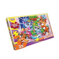 М'які пазли Новорічний карнавал, 35 елементів Dankotoys S35-09-12