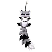 3D Брелоки FLEXI RACCOON LONG TAIL/ ЄНОТ ХВОСТИК KEYCHAIN, 3D друк OYTOY 05072100