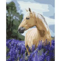 Картина за номерами Прогулянка лавандовим полем  Ідейка KHO4392