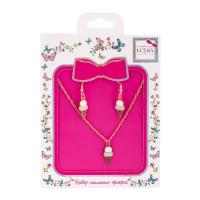 Біжутерія дитяча 2 в 1 Ice-Cream Fashion T24607 сережки + підвіска