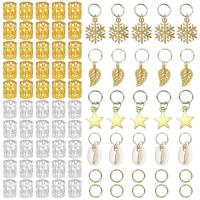 Пірсинг для волосся Асорті (80 елем) MIC FG29007M