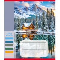 Зошит загальний "Кольори гір" 060-610093K-5 в клітинку, 60 аркушів