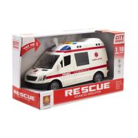 Інерційна інтерактивна машинка Швидка допомога WENYI WY590А