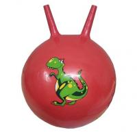 Мʼяч для фітнесу Динозаврики 45 см (червоний) MIC B4501