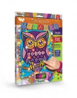 Набір для творчості Блискуча мозаїка Сова Dankotoys БМ-02-08