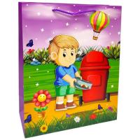 Пакет подарунковий, 32х26х12 см ДІТИ ПЕРСОНАЖІ (ВИД 3) MIC C69734