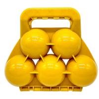 Сніжколіп  5 сніжок, у сітці (ГІРЧИЧНИЙ) MIC TK2559-71