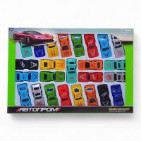 Набір машинок Автопром, 25 штук Автопром 7856-25