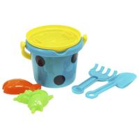 Пісочний набір Горошок, 6 елем. (бірюзовий) М.Тoys 23245