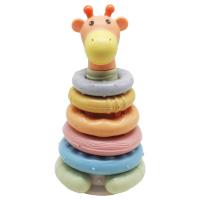 Пірамідка тактильна Жираф, 10 елементів MIC 760837BT