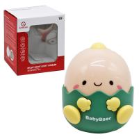 Неваляшка-нічник Динозавр (зелений) Sobebear YL620A