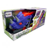 Дитячий ігровий набір "Трек Трейлер" ZS-222(Violet) 2 машинки