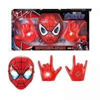 Набір героя Марвел. ЛЮДИНА ПАВУК маска, рукавички, в коробці MIC 839-9А