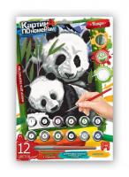 Картина за номерами Панди Dankotoys KN-03-01