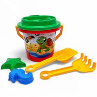 Набір пісочний, 6 предметів (червоний) Технок 1189В