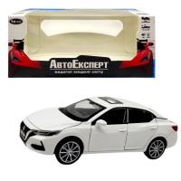 Машинка Авто Експерт, 1:32, звук, світло, інерція, відкриваються двері (БІЛИЙ) АвтоЕксперт 47015