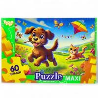 MAXI PUZZLE 60 ДРУЗІ НА ЛУГУ Danko toys Mx60-11-01,02,03,04...16